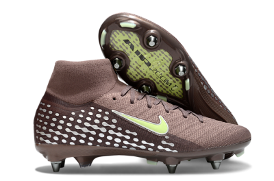 Men's Nike Air Zoom Mercurial Superfly 10 Elite SG Football Boots - Brown/Yellow/White