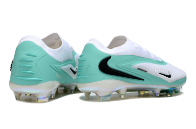 Unisex Nike Phantom 6 Low Elite FG Football Boots - White/Jade/Black