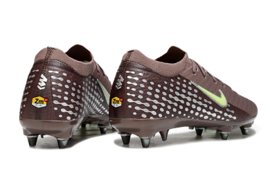 Men's Nike Air Zoom Mercurial Vapor 16 Elite SG Football Boots - Brown/Yellow/White