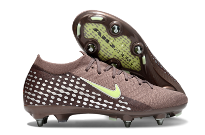 Men's Nike Air Zoom Mercurial Vapor 16 Elite SG Football Boots - Brown/Yellow/White