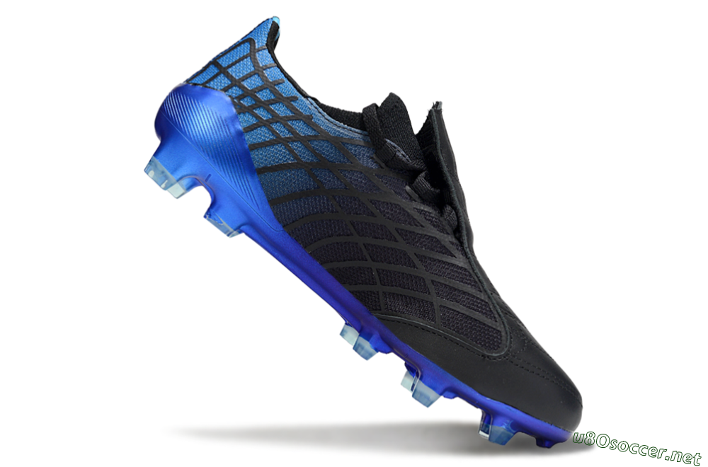 Unisex Adidas F50 Spider Remake FG Football Boots - Black/Blue 4