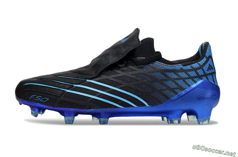 Unisex Adidas F50 Spider Remake FG Football Boots - Black/Blue 0