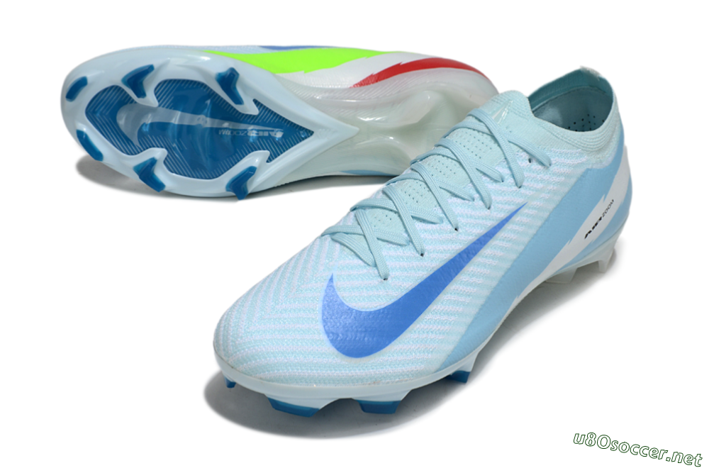 Unisex Nike Air Zoom Mercurial Vapor 16 Elite FG Football Boots - Jade/Blue/Black 3