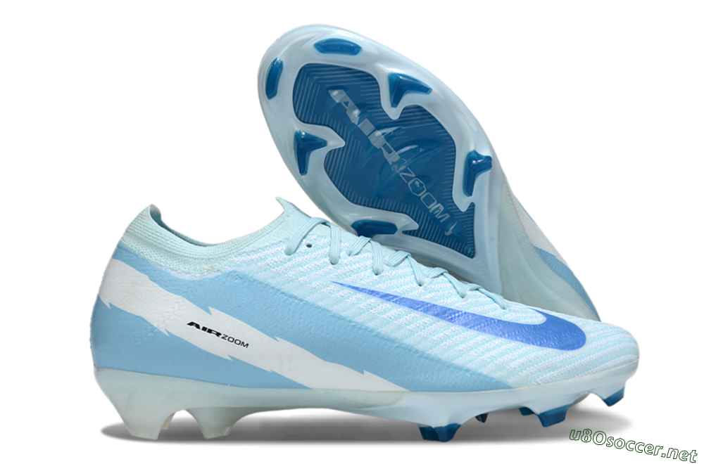 Unisex Nike Air Zoom Mercurial Vapor 16 Elite FG Football Boots - Jade/Blue/Black 2