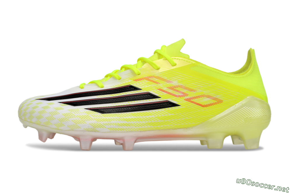 Unisex Adidas F50 Elite FG Football Boots - Yellow/Black/Red 0