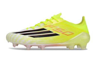 Unisex Adidas F50 Elite FG Football Boots - Yellow/Black/Red