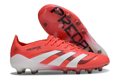 Men's Adidas Predator 25 Elite AG Football Boots - Red/White/Black