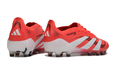 Men's Adidas Predator 25 Elite AG Football Boots - Red/White/Black