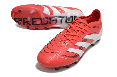 Men's Adidas Predator 25 Elite AG Football Boots - Red/White/Black