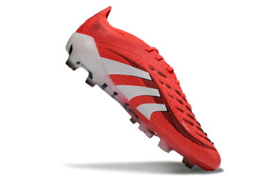 Men's Adidas Predator 25 Elite AG Football Boots - Red/White/Black