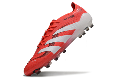 Men's Adidas Predator 25 Elite AG Football Boots - Red/White/Black