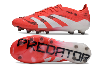Men's Adidas Predator 25 Elite AG Football Boots - Red/White/Black
