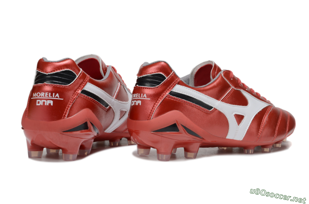 Men's Mizuno Morelia 2 FG Football Boots - Red/White 6