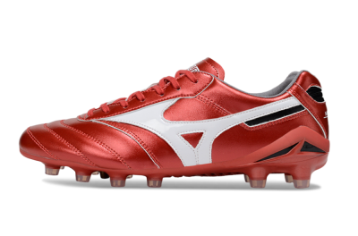 Men's Mizuno Morelia 2 FG Football Boots - Red/White