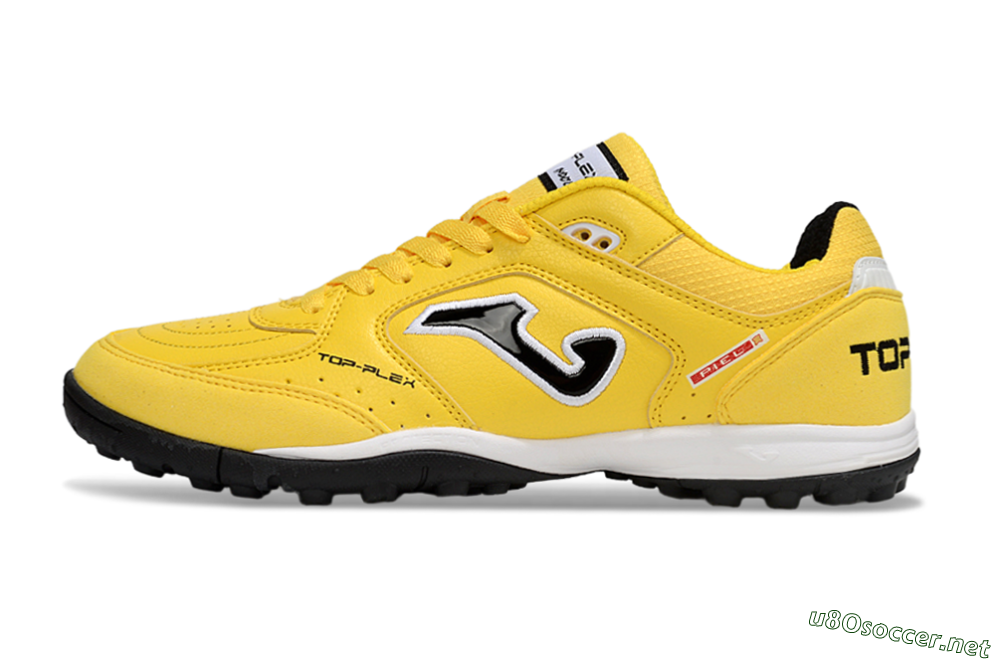 Men's Joma Top Flex TF Football Shoes - Yellow/Black/White 0