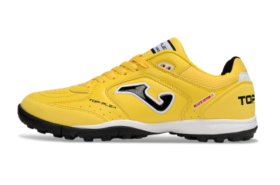 Men's Joma Top Flex TF Football Shoes - Yellow/Black/White