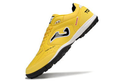 Men's Joma Top Flex TF Football Shoes - Yellow/Black/White