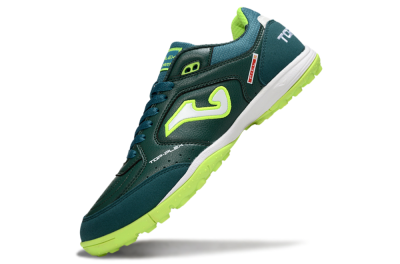 Men's Joma Top Flex TF Football Shoes - Green/Yellow/White