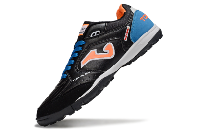 Men's Joma Top Flex TF Football Shoes - Black/Red/Blue