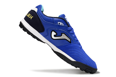 Men's Joma Top Flex TF Football Shoes - Blue/Black/Silver