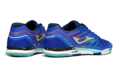 Men's Joma Top Flex IC Football Shoes - Blue/Jade/Red