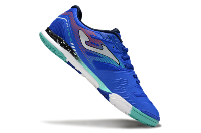 Men's Joma Top Flex IC Football Shoes - Blue/Jade/Red