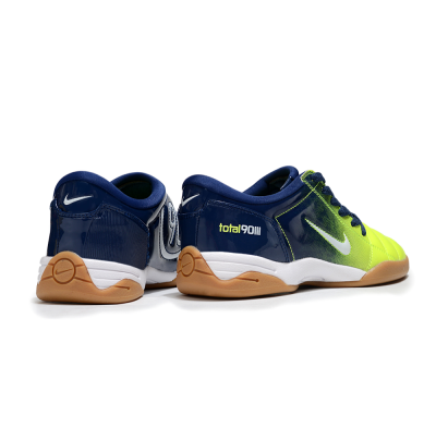 Men's Nike Total 90 III IC Football Shoes - Yellow/White/Blue
