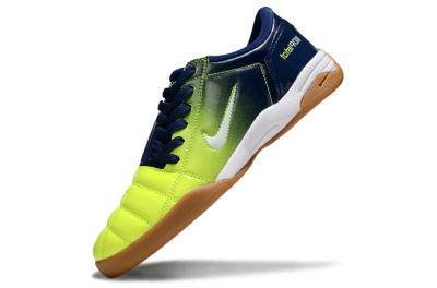 Men's Nike Total 90 III IC Football Shoes - Yellow/White/Blue