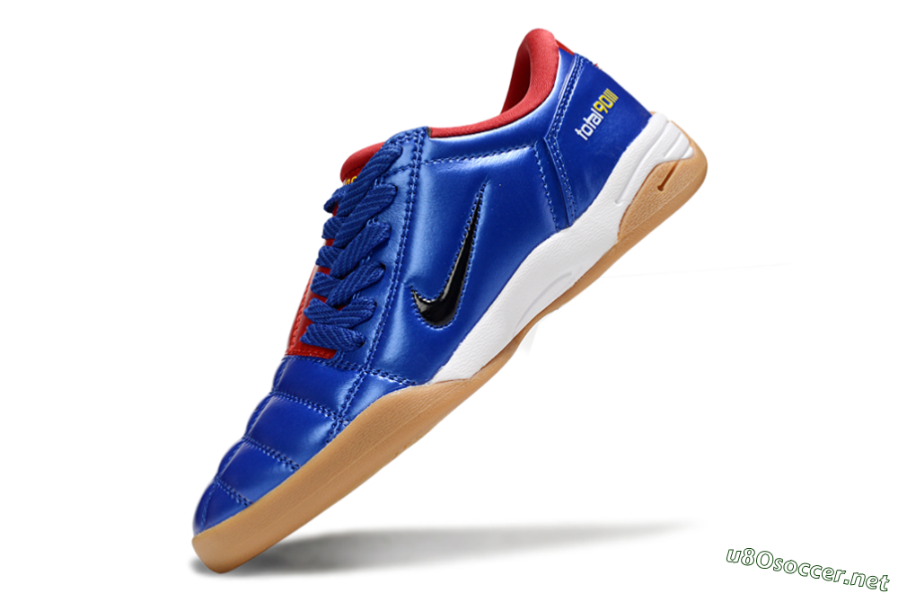 Men's Nike Total 90 III IC Football Shoes - Blue/Black/Red 5
