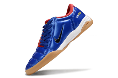 Men's Nike Total 90 III IC Football Shoes - Blue/Black/Red