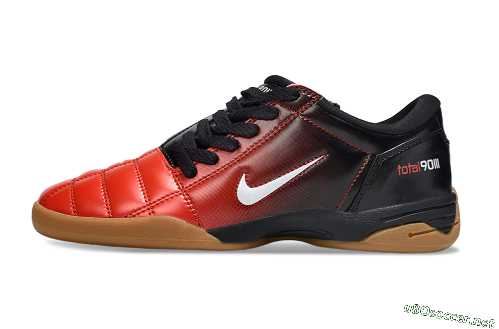 Men's Nike Total 90 III IC Football Shoes - Red/White/Black 0