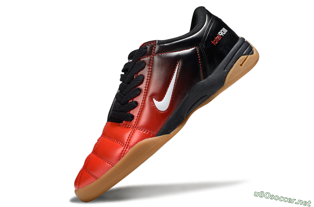 Men's Nike Total 90 III IC Football Shoes - Red/White/Black 5