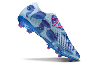 Men's Puma Future 8 Ultimate FG Football Boots - Blue/Pink/Black