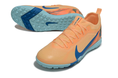 Unisex Nike Air Zoom Mercurial Vapor 16 Pro TF Football Shoes - Orange/Blue/Jade