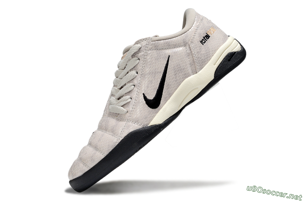 Men's Nike Total 90 III IC Football Shoes - Grey/Black/White 5