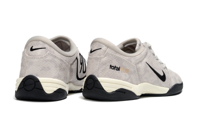 Men's Nike Total 90 III IC Football Shoes - Grey/Black/White