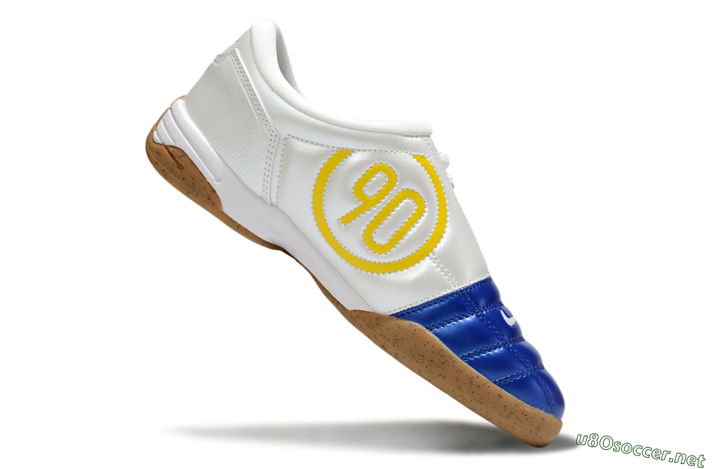 Men's Nike Total 90 III IC Football Shoes - Blue/White/Brown 4