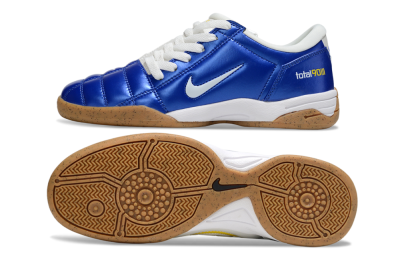 Men's Nike Total 90 III IC Football Shoes - Blue/White/Brown