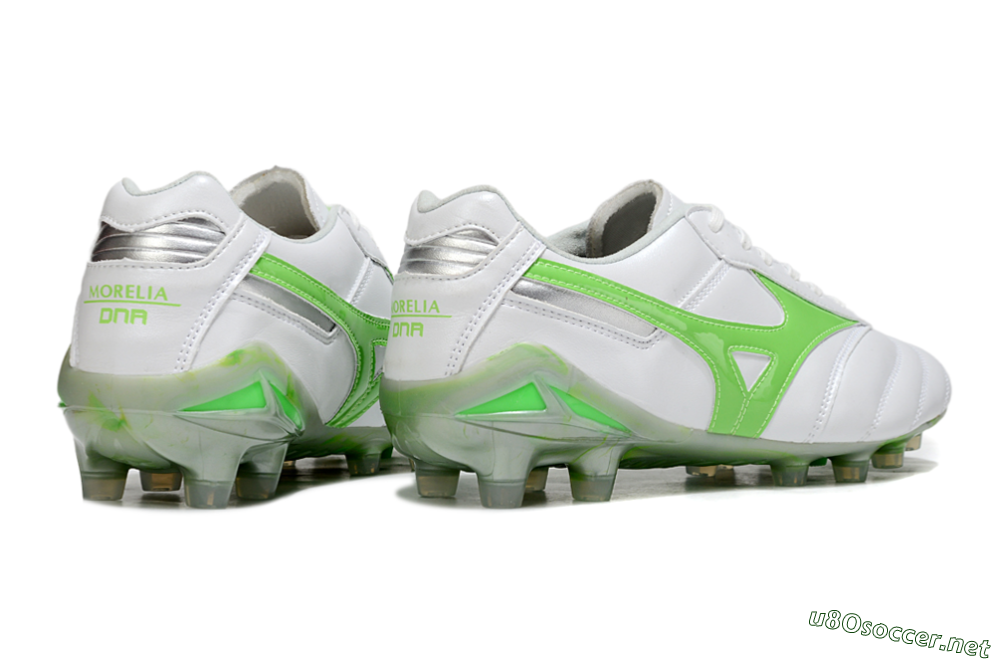 Men's Mizuno Morelia 2 FG Football Boots - White/Yellow 6