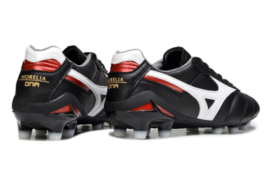 Men's Mizuno Morelia 2 FG Football Boots - Black/White/Red