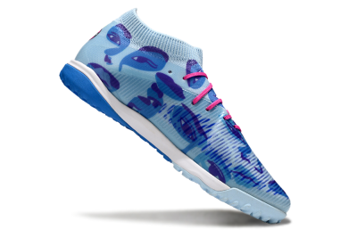 Men's Puma Future 8 Ultimate TF Football Shoes - Blue/Pink/White