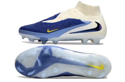 Unisex Nike Phantom 6 Elite FG Football Boots - Blue/White/Black