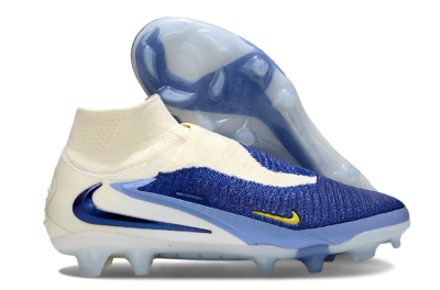 Unisex Nike Phantom 6 Elite FG Football Boots - Blue/White/Black
