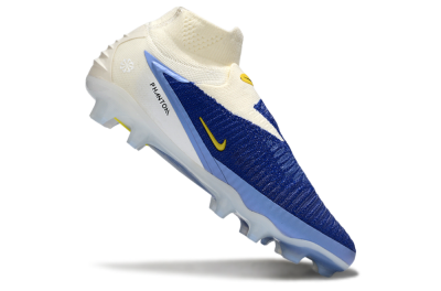 Unisex Nike Phantom 6 Elite FG Football Boots - Blue/White/Black