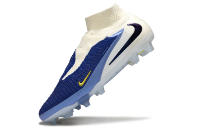 Unisex Nike Phantom 6 Elite FG Football Boots - Blue/White/Black