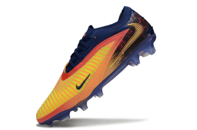 Men's Nike Phantom 6 Elite Low FG Football Boots - Yellow/Red/Blue/Gold