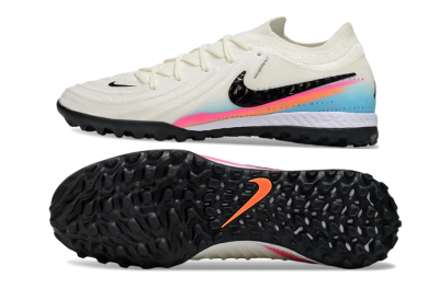 Men's Nike Phantom GX 2 Elite TF Football Shoes - White/Red/Jade