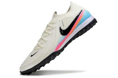 Men's Nike Phantom GX 2 Elite TF Football Shoes - White/Red/Jade