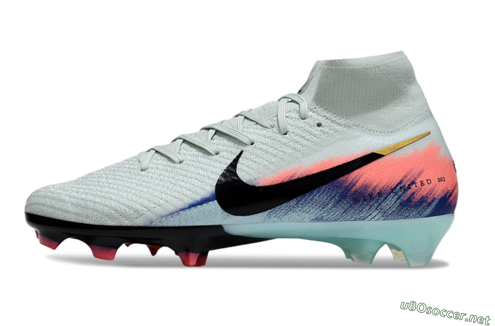 Men's Nike Air Zoom Mercurial Superfly 10 Elite FG Football Boots - Jade/Black/Pink 0