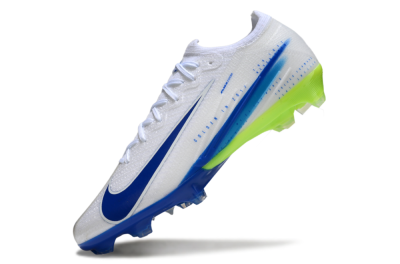 Men's Nike Air Zoom Mercurial Vapor 16 Elite FG Football Boots - White/Blue/Yellow